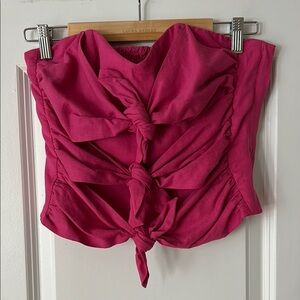 Hutch Pink Knotted Women's Top